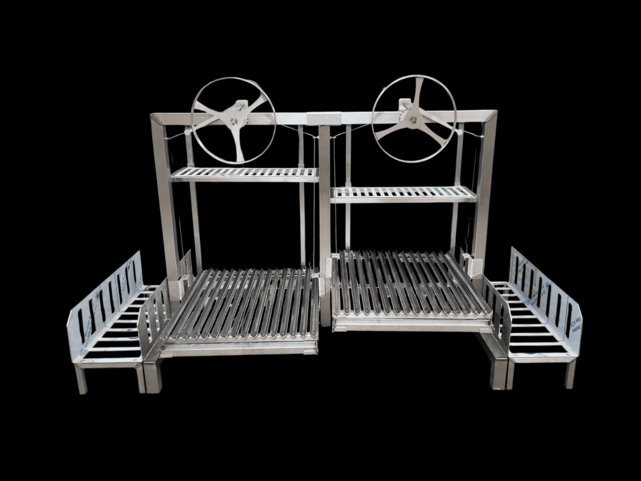 Asado Elevato mit Kurbel Vorne