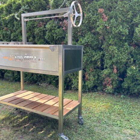 Standardgrill Premium Edelstahl Asado Grill für Outdoor BBQ und Gastronomie